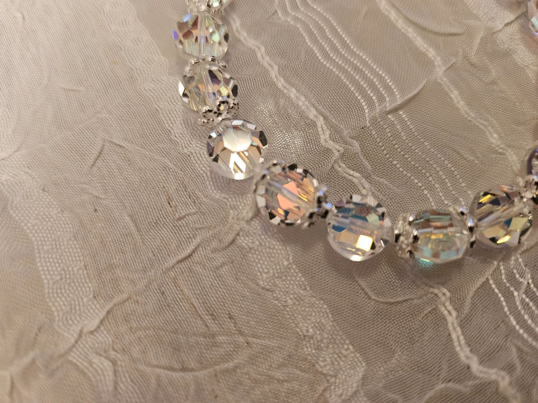 Bracciali & Braccialetti: Handgemachte armkette aus swarovski perlen – Nuovo e nell'imballaggio originale da Dietikon venduto da Eleda 2