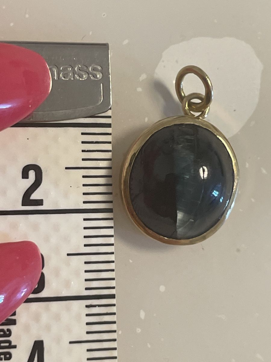 Ciondoli: Pendentif, en or 18 carats avec Pierre – Usato da Montreux venduto da Pipo7878 4