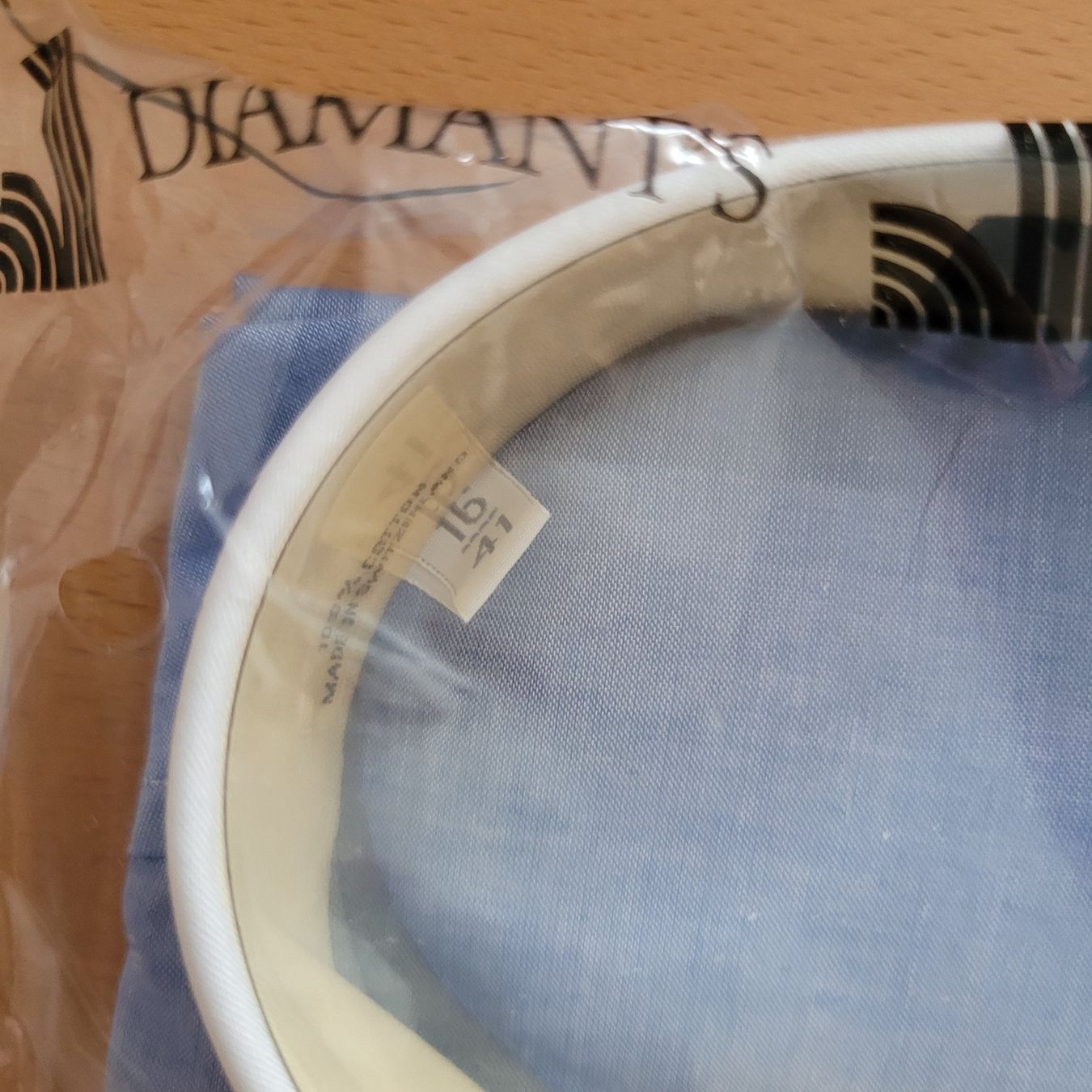 Camicie: Neues Diamant's Hemd, Gr. 41/16, 100% Baumwolle – Nuovo e nell'imballaggio originale da Dörflingen venduto da tucson16 4