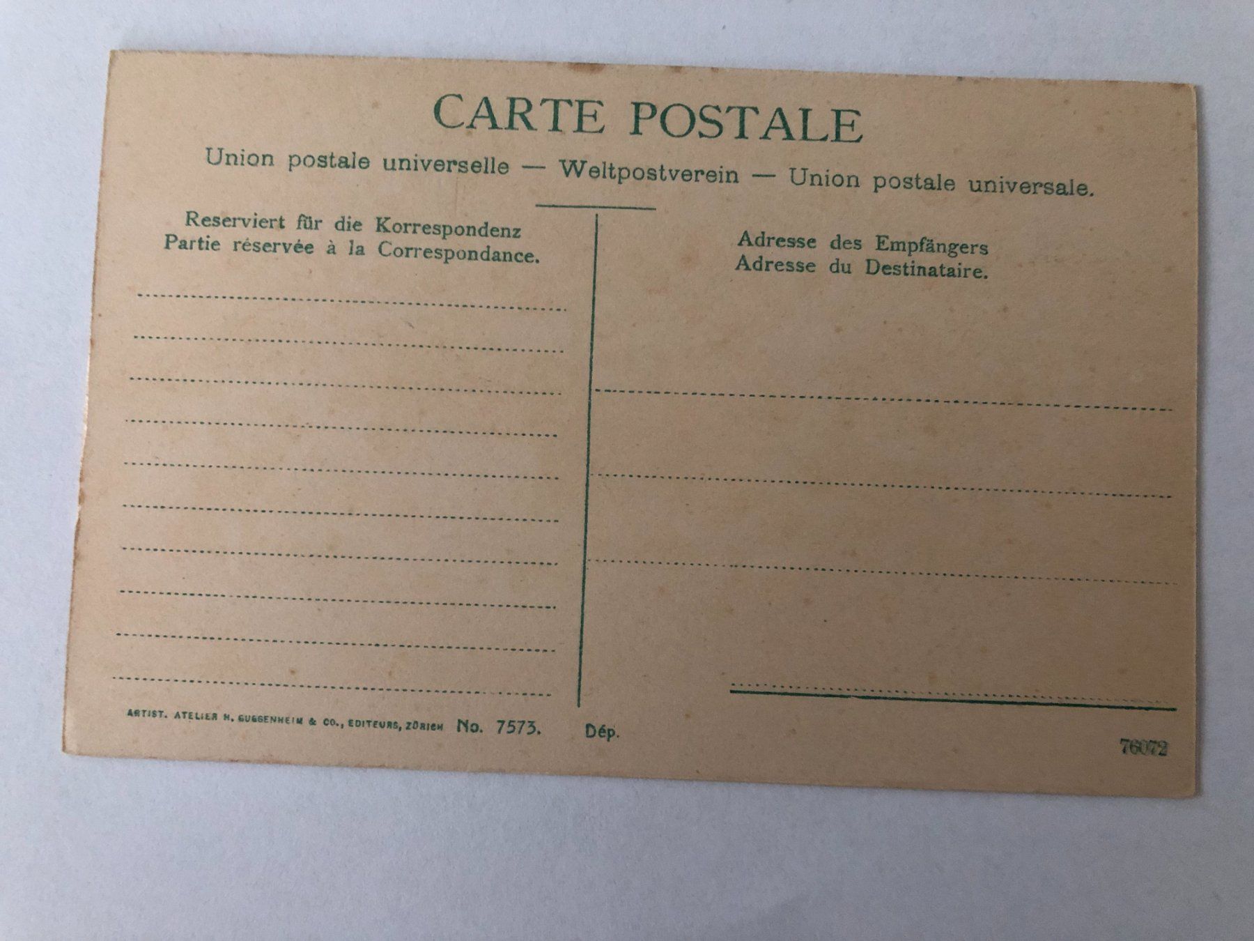 Cartoline postali: Affoltern a. Albis – Usato da Pfäffikon ZH venduto da Waltoversand 1
