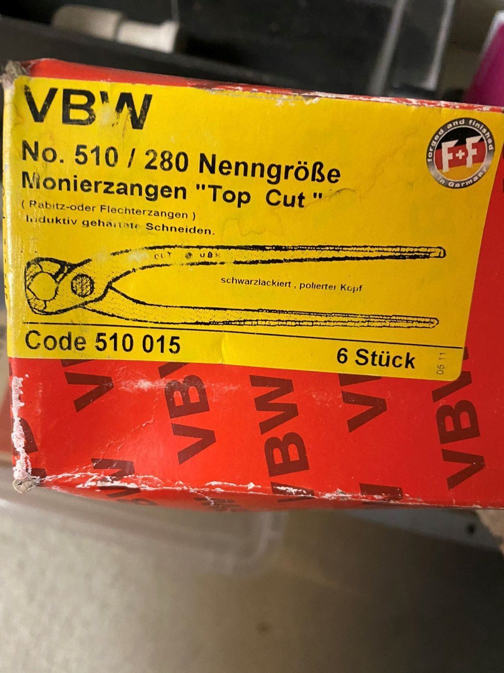 Alle Werkzeuge: Zange Monierzange VBW 280mm – Neu und originalverpackt aus Sulgen von THE-DRIVER 2