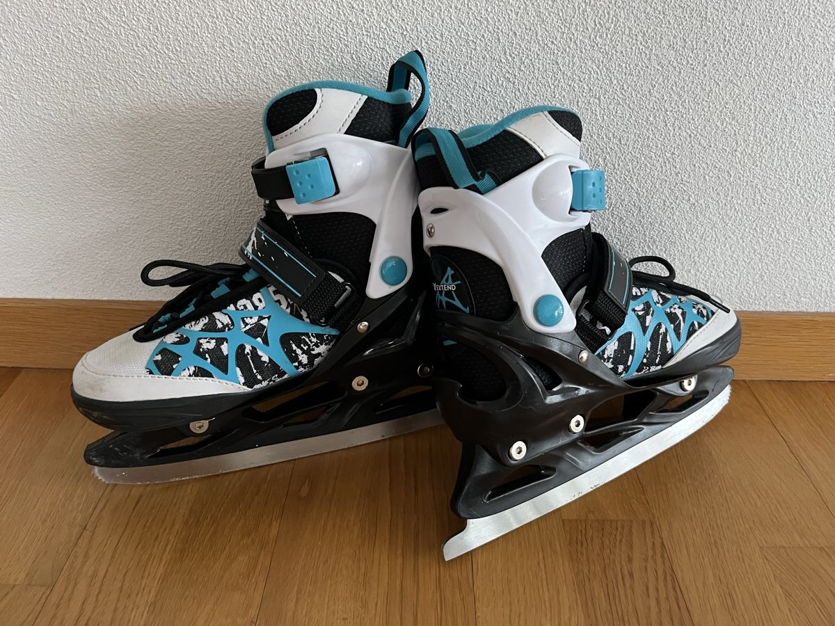 Pattini da ghiaccio: Schlittschuh Extend Gr 33-36 – Usato da Uster venduto da DK23_Zurich 1