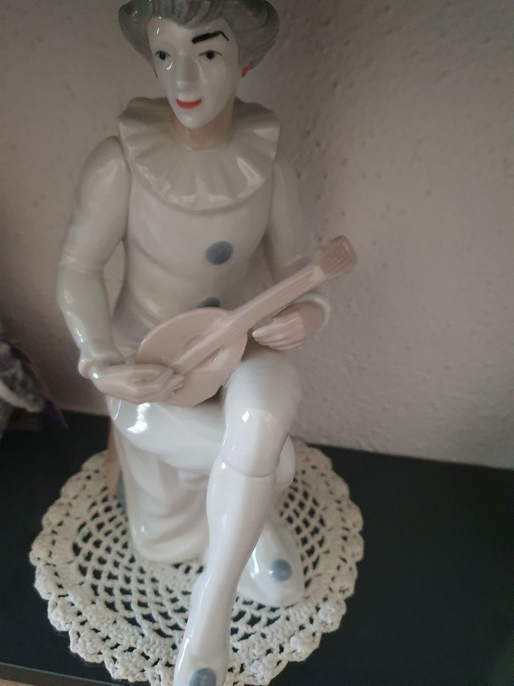 Figuren: Porzellan Harlekin  mit Violine – Gebraucht aus Klingnau von Fee1960 4