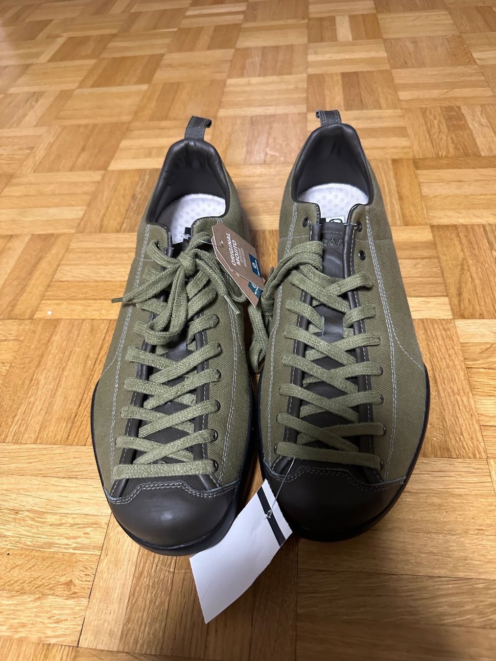 Scarpa Herrenschuhe: Scarpa Mojito Original SW, 44 1/2, olive – Neu und originalverpackt aus Neuchatel von feta_ze 2