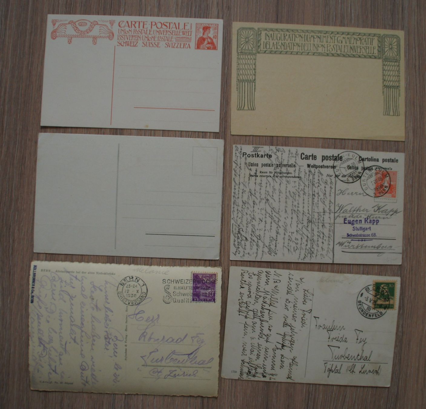 Cartoline postali: Bern, alte Nydeckbrücke, Gurtenbahn, Kasernenstr. ... - 1908 – Usato da St. Margrethen SG venduto da maege07 1