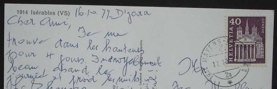 Cartes postales: ISÉRABLES VS – D'occasion à Jona par philajona 1