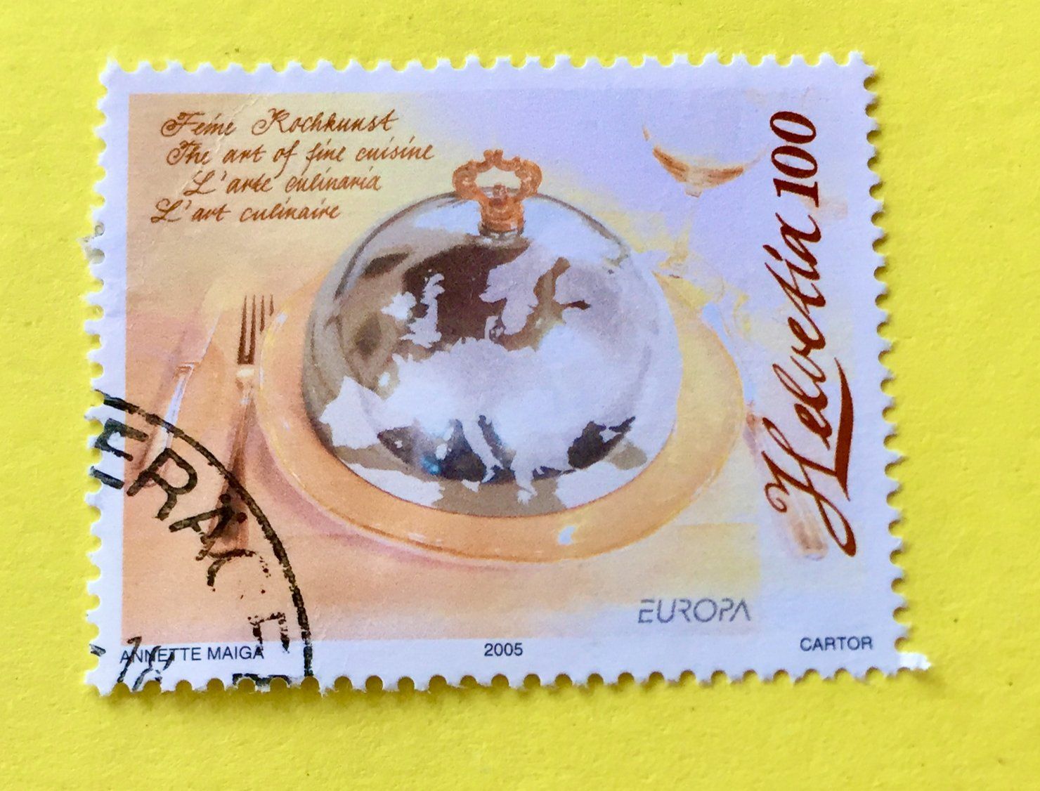 Tutti i francobolli: Nr.1162 Schweizer Gastronomie GESTEMPELT 2005    – Usato da Aarau venduto da Billa007