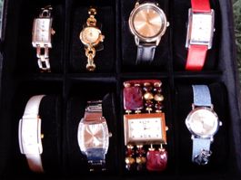 8 STK DAMEN ARMBANDUHREN NAMENLOS