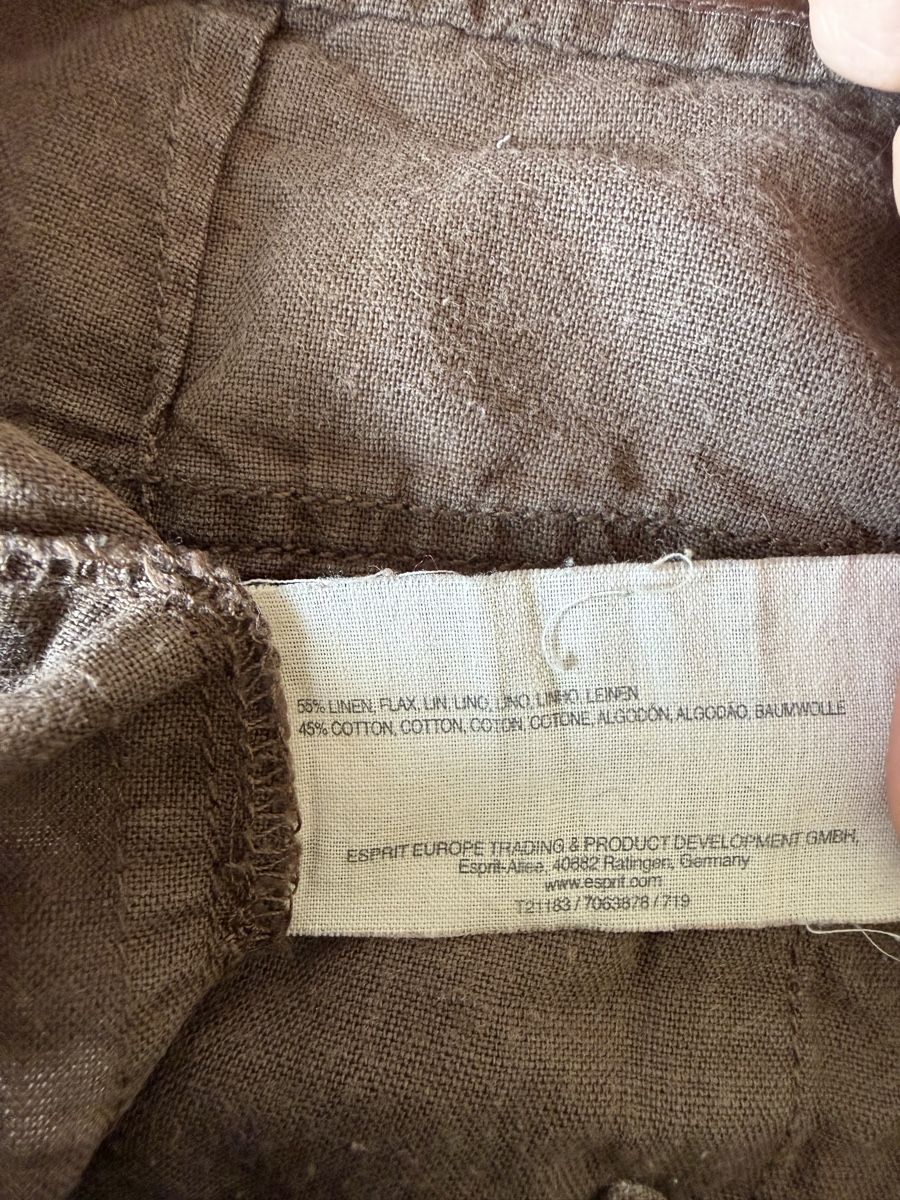 Esprit Hosen: ESPRIT VINTAGE LINEN-COTTON CARGO SHORTS – Gebraucht aus Genève von yav_9r9f 3