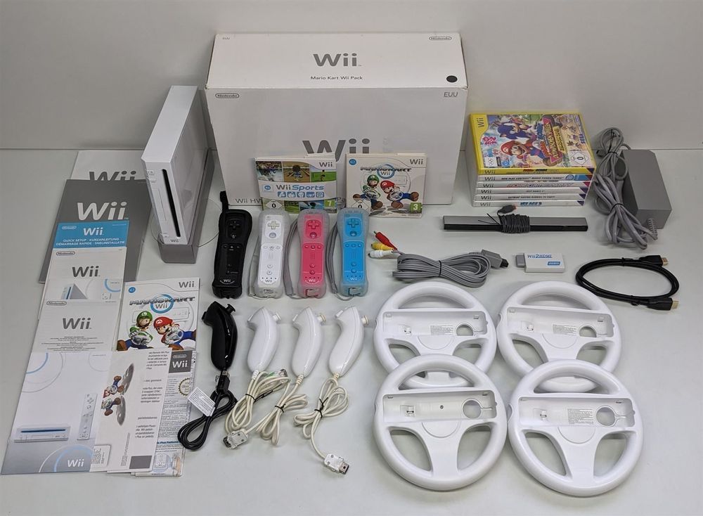 Grosses Wii Set für 4 Personen (HDMI) | Kaufen auf Ricardo