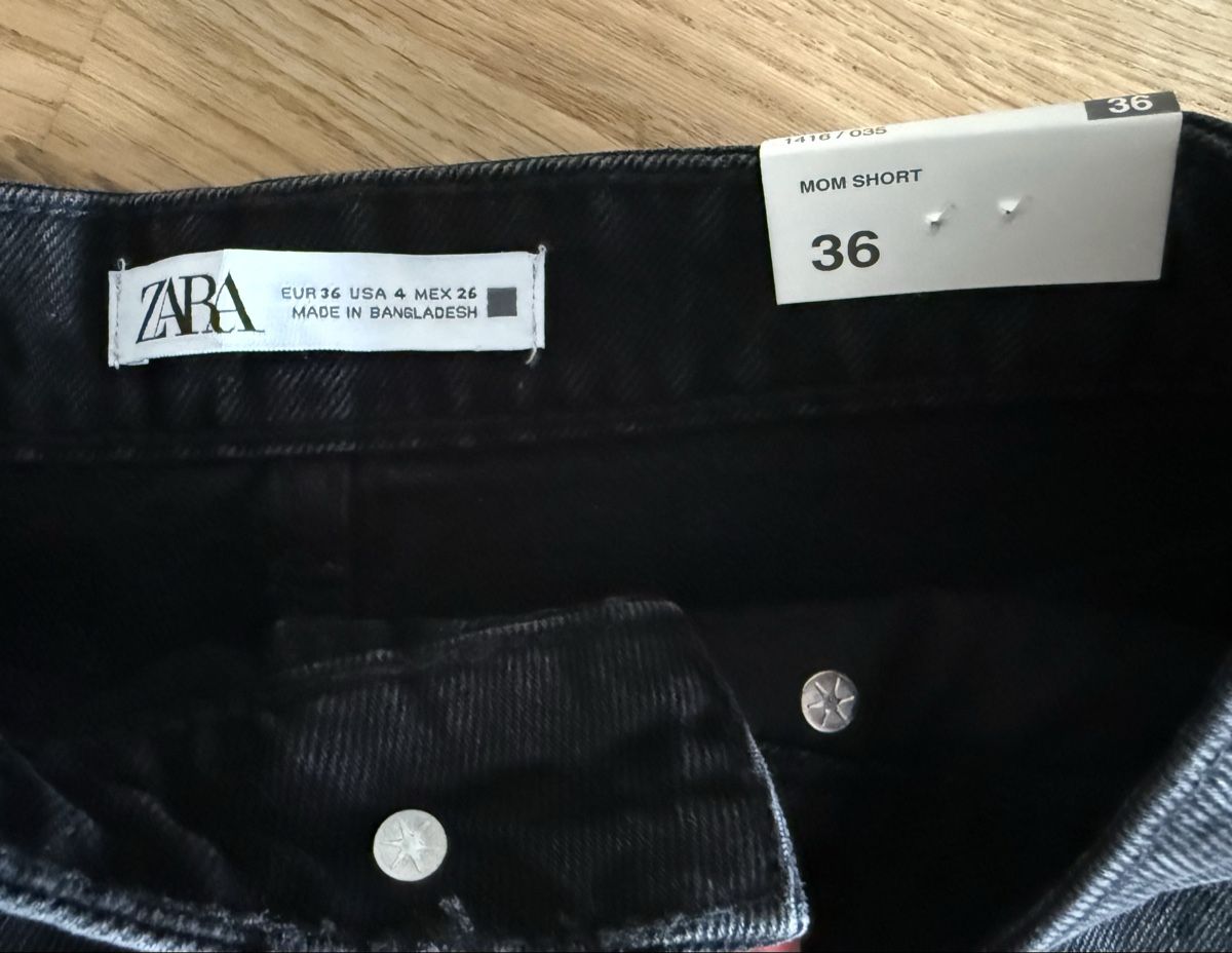 Zara Jeans: Jeansshorts, Zara, Grösse 36, neu – Nuovo e nell'imballaggio originale da Anglikon venduto da Haraldinho 2