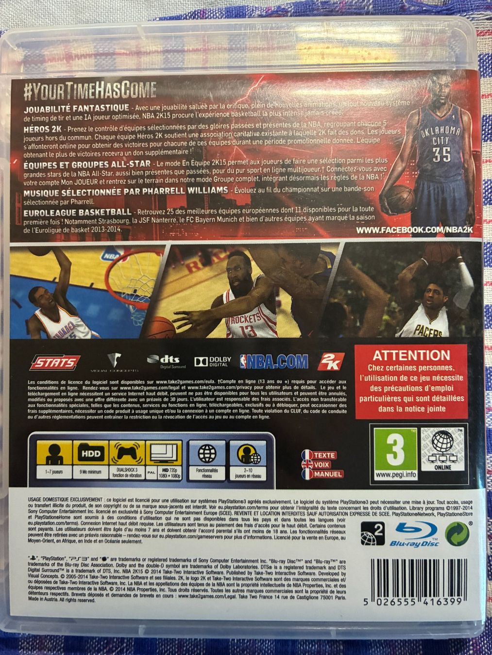 Spiele: NBA 2K15 PS3 – Gebraucht aus Le Locle von Ndex_collection 3