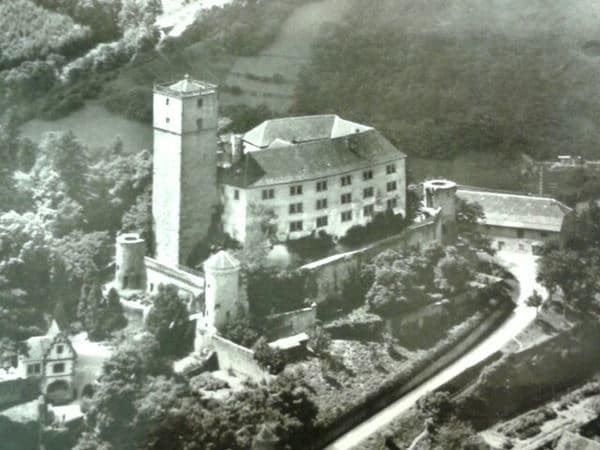Cartoline postali: Burg Guttenberg 1962 – Usato da Schaffhausen venduto da vintageworld 2