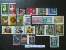 FL 1980 Jahr gestempelt unter 10% Katalog!!!