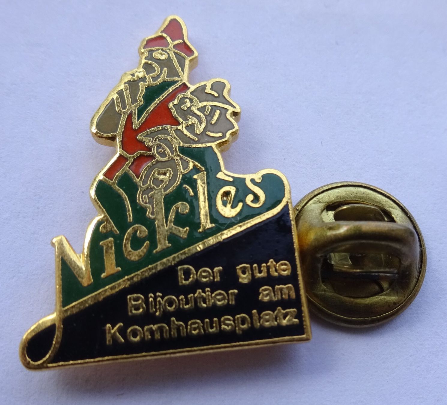 Plaketten & Abzeichen: Pin NICKLES der gute BIJOUTIER – Gebraucht aus Utzenstorf von BUtter81