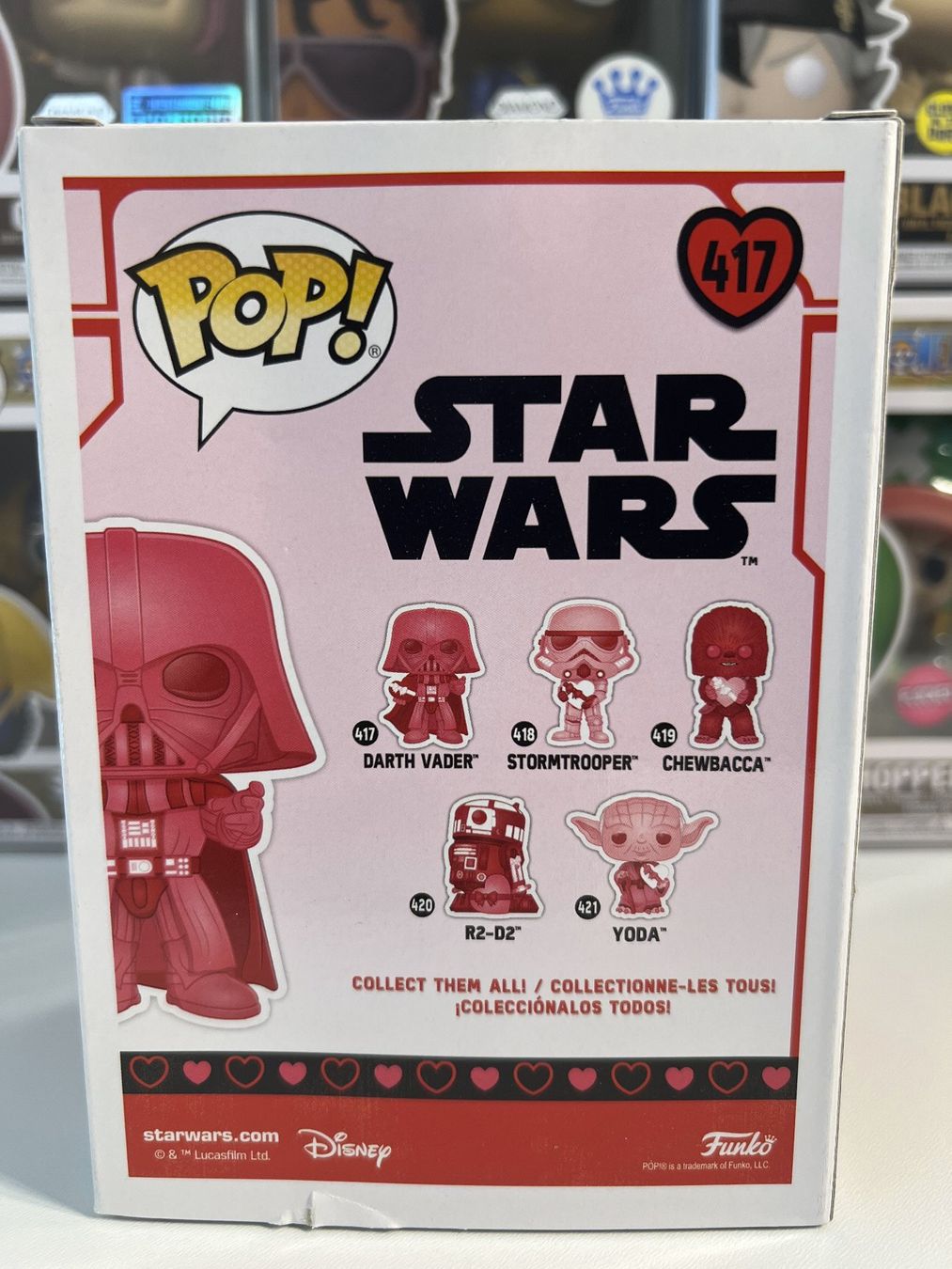 Funko Statuette: Funko POP! Star Wars Saint-Valentin Darth Vader – Nuovo e nell'imballaggio originale da Le Mouret venduto da perfectbijou 2