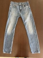 Jeans Levi's 502 taglia W29 L32 colore blu denim usato