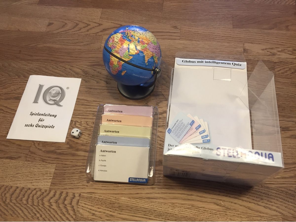 Giochi: Spiel und Globus mit IQ Quiz – Usato da Udligenswil venduto da Lilienfarbe 1