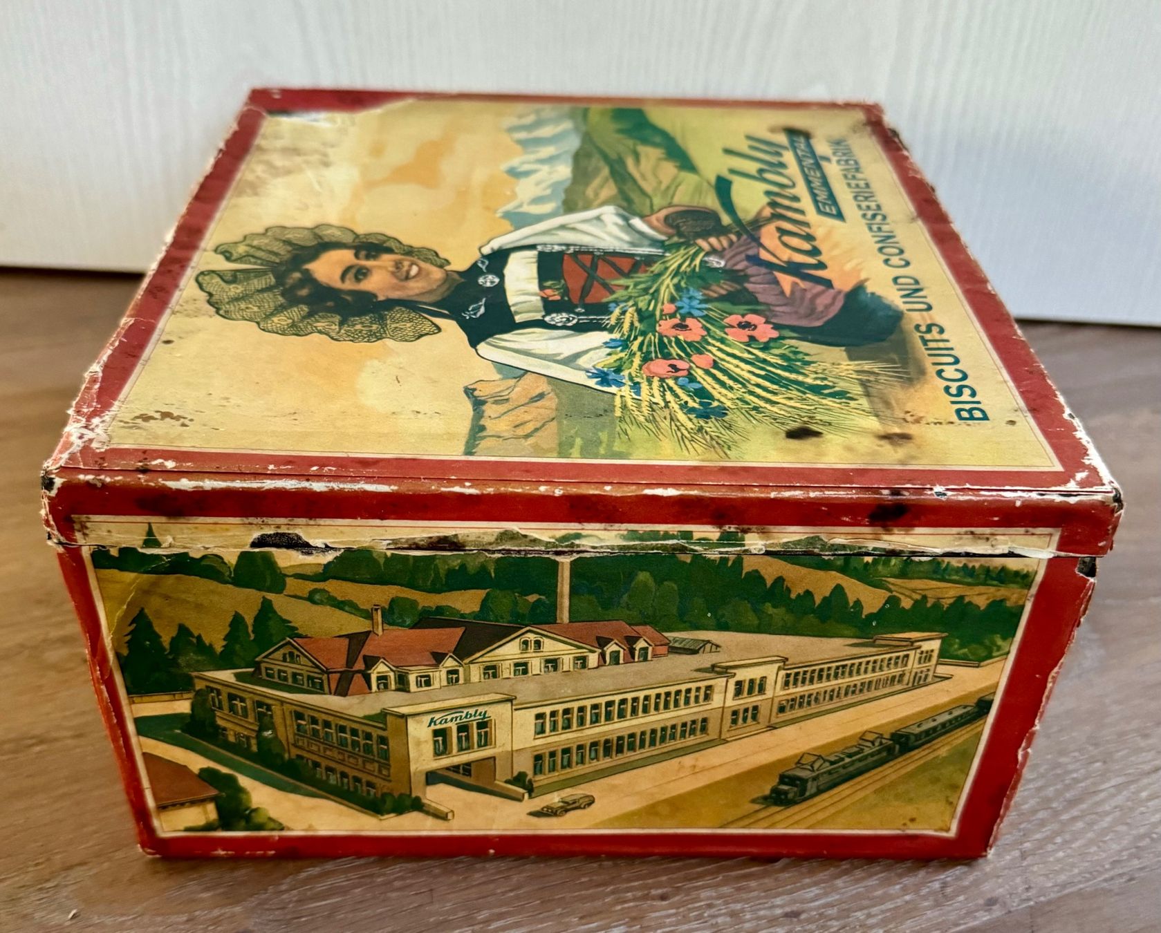 Kambly Barattoli: Alte Blechdose KAMBLY Biscuits – Usato da Rothrist venduto da Luckywinner 5
