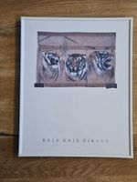 Rolf Knie Circus - Originaldruck mit Tiger-Motiven
