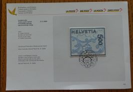 PTT Sammelblatt Nr. 534 mit ET.Stempel Naba 2000
