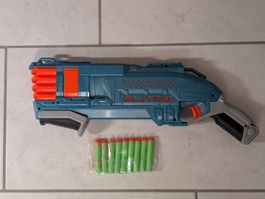 Nerf Elite 2.0 Warden RD-6 Blaster mit 9 Darts, Top Zustand!