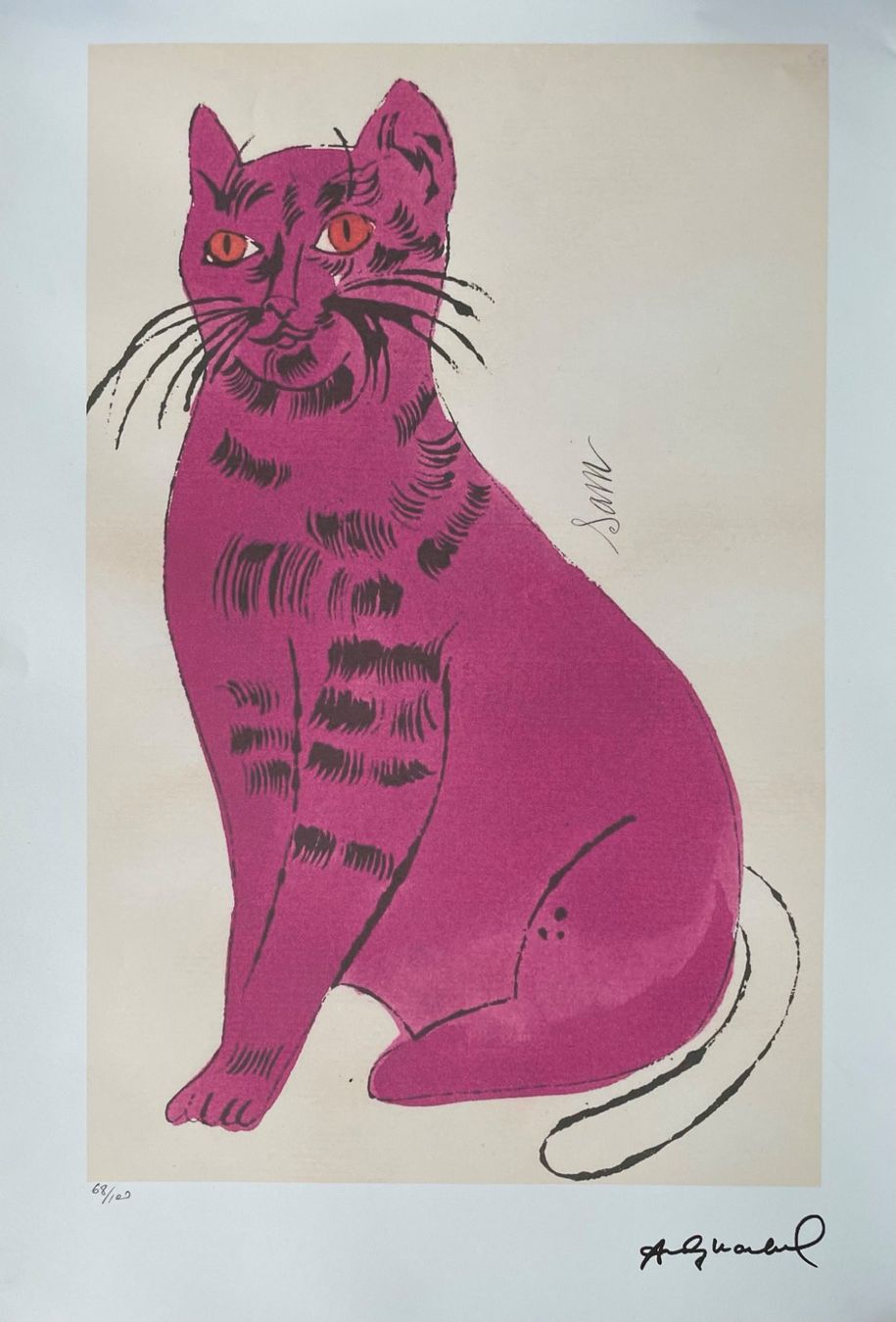 Grafica & Litografie: Andy Warhol - Katze Sam - Litographie – Nuovo (secondo la descrizione) da Winterthur venduto da Pepe83