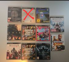PS3 Spiele Sammlung: GTA V, Assassins Creed & mehr!