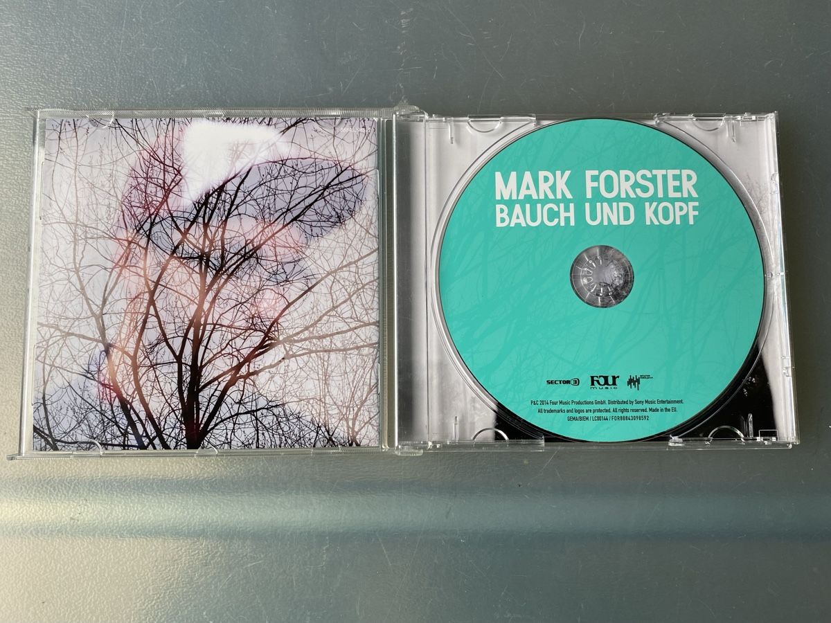 CD: Mark Forster CD Bauch und Kopf – Usato da Oberried Brienz venduto da Chyara 2