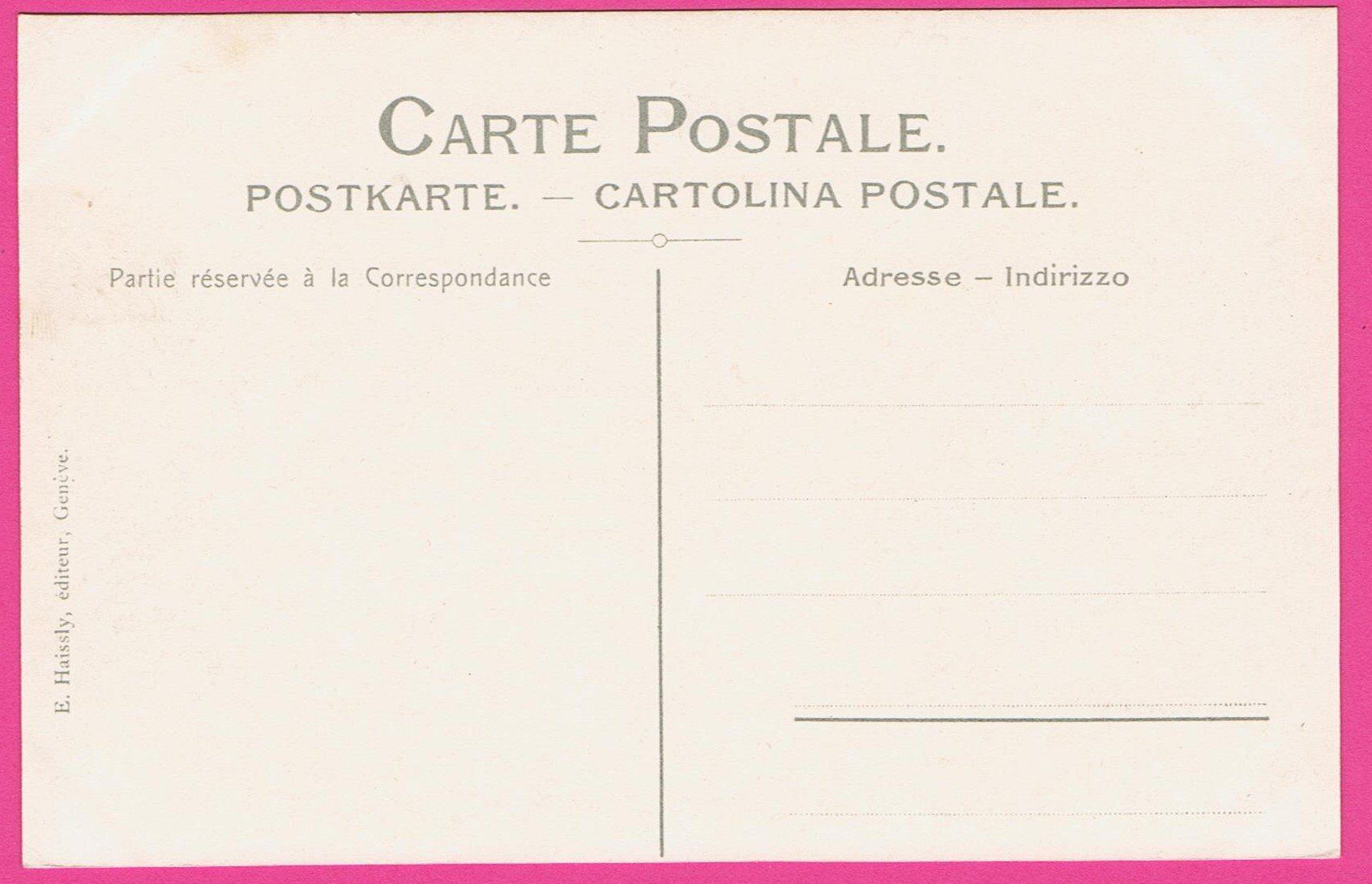 Cartes postales: Ouchy Lausanne – D'occasion à Einsiedeln par dillie 1