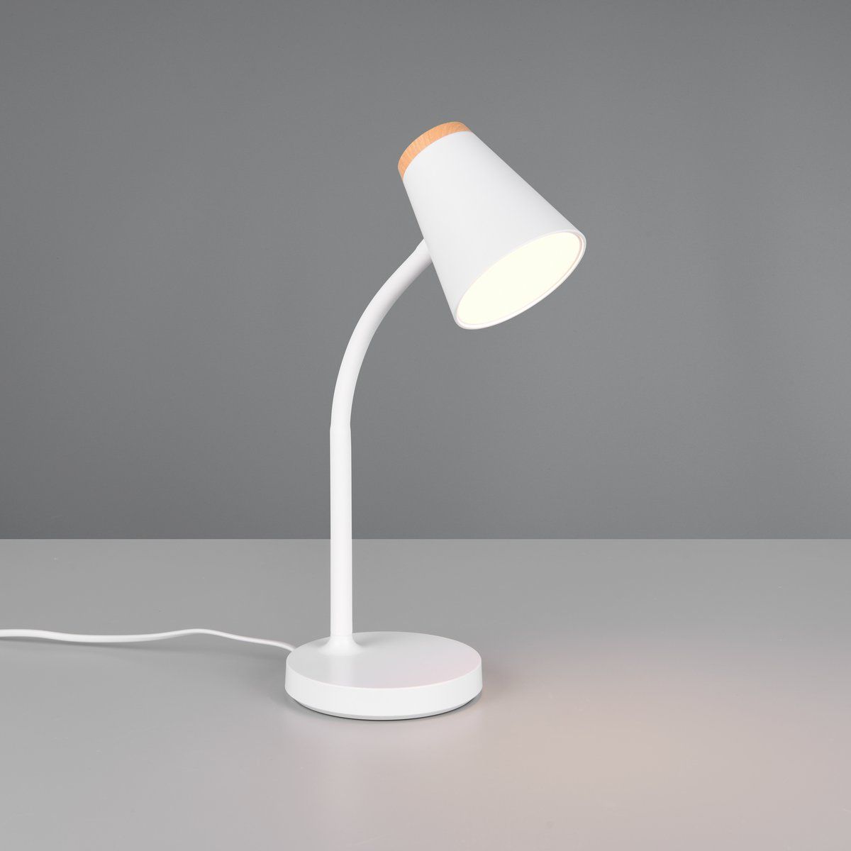 Lampen: LED Tischleuchte, Weiss, 36 cm Höhe – Neu (gemäss Beschreibung) aus Kreuzlingen von Smart-Light
