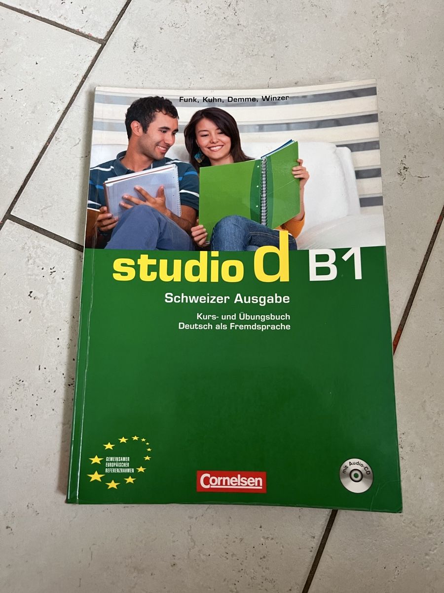Bücher: Studio d B1 - Swiss Edition - German Textbook - Good Cond. – Gebraucht aus Zürich von Proton_Slit 3