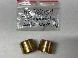 Sachs 50/2 Mofa Tretlagerbüchse Messing swiing - NEU