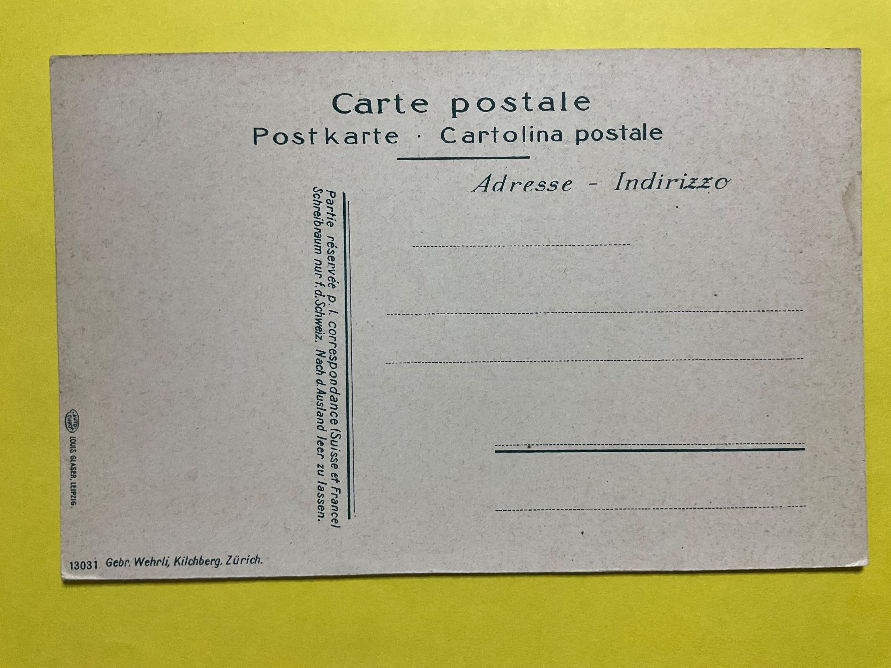 Cartes postales: AK Bern Nydeckquartier – D'occasion à Zürich par tol_b7c7 1