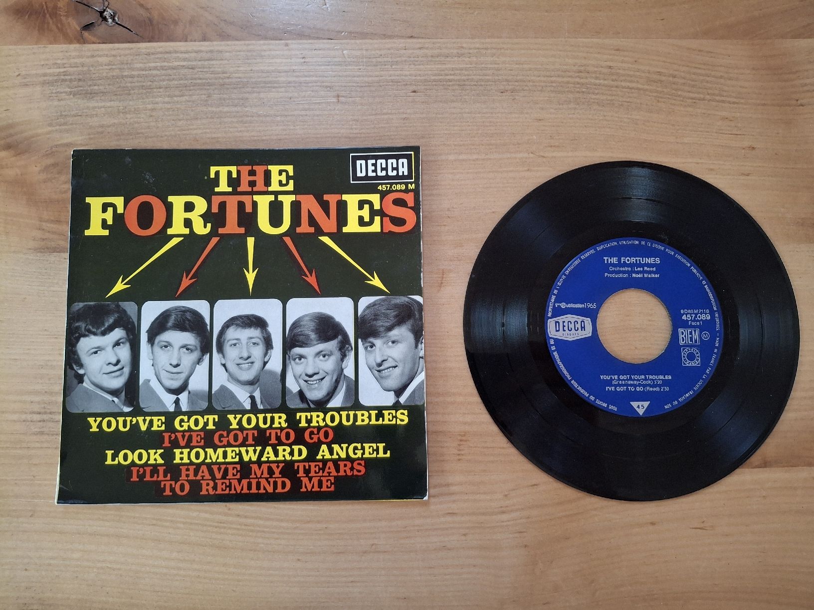 Schallplatten: 45 Tours "The Fortunes" – Gebraucht aus Morges von ProfesseurJones 2