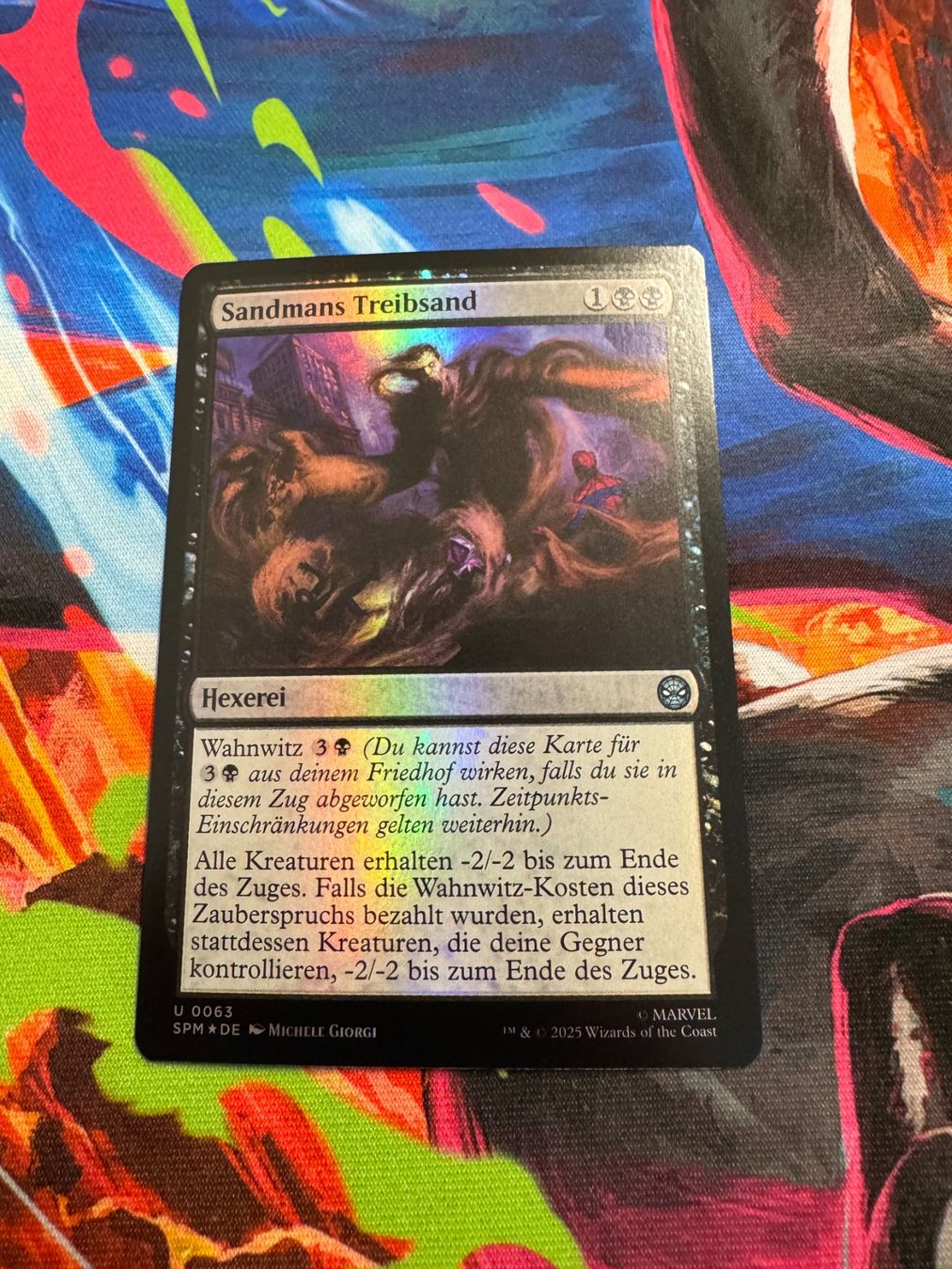 Magic The Gathering Carte collezionabili: Sandmans Treibsand - Foil - Marvel's Spider-Man - Magic – Nuovo (secondo la descrizione) da Bülach venduto da Pfrenzel