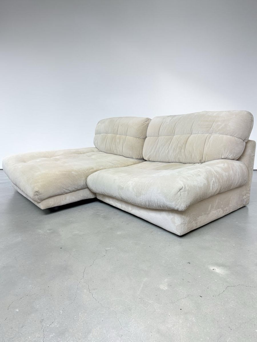 Divani: GUTMANN Ecksofa, creme-beiger Stoff Made in Germany – Usato da Bachenbülach venduto da Sofalab.swiss 5