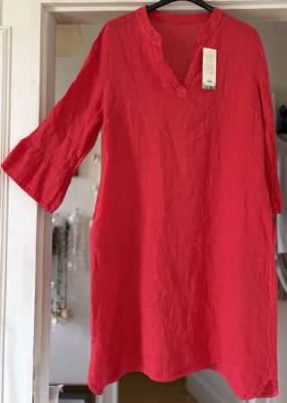 TUNIQUE EN LIN!! M SOLDES DE FIN DE SAISON