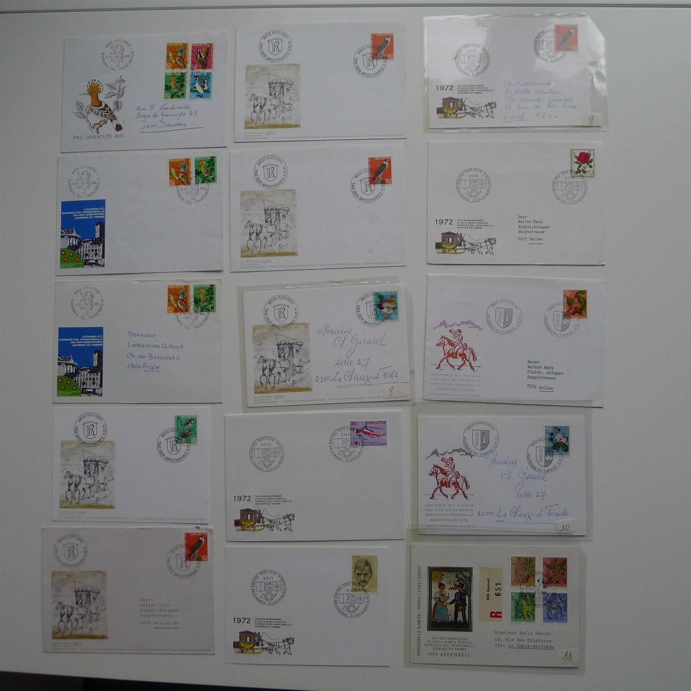 Tutti i francobolli: Grosses Lot TAG DER BRIEFMARKE – Usato da Ebikon venduto da SilvioFreund 4