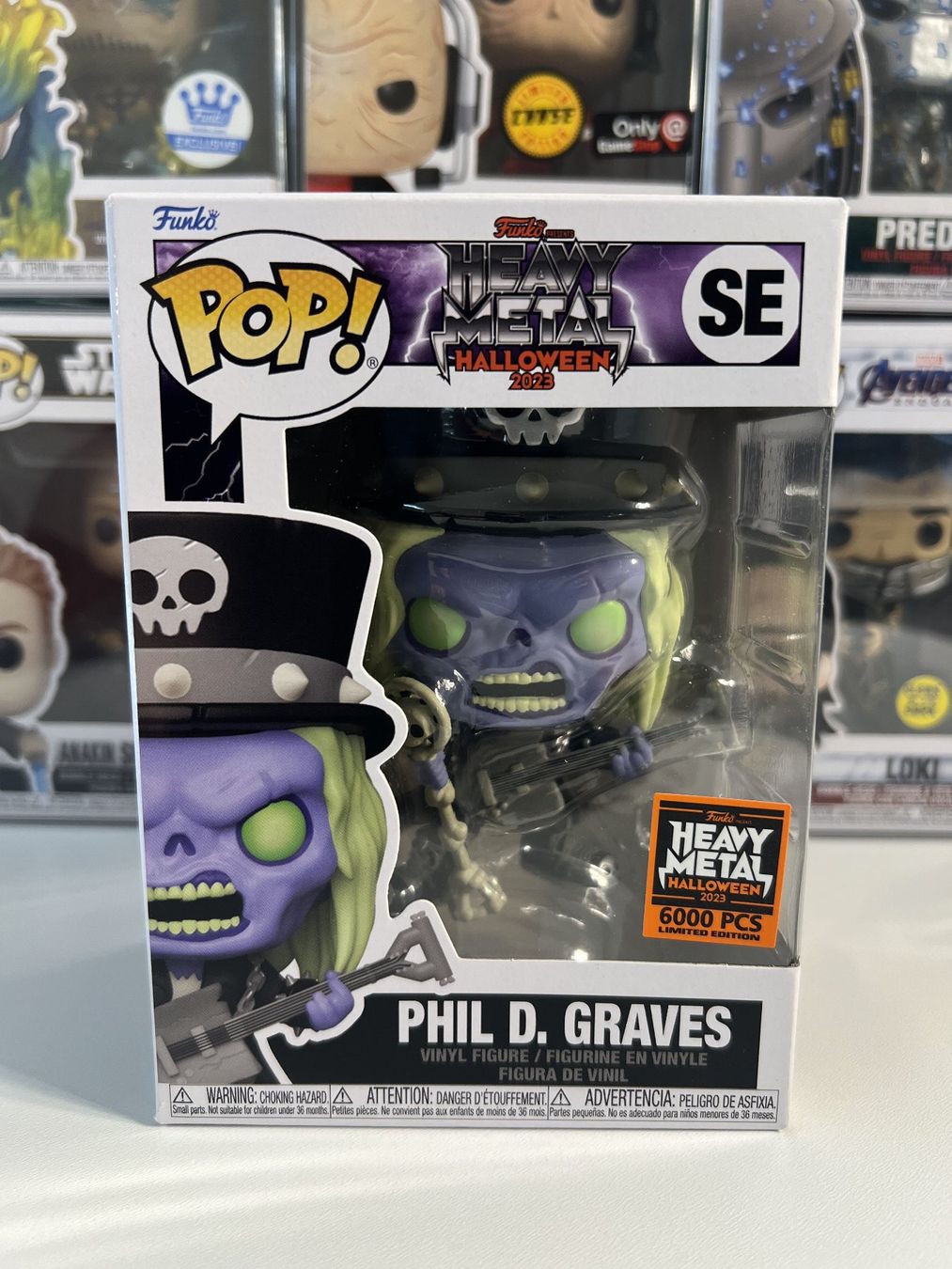 Funko Statuette: Funko POP! Phil D. Graves Edition Limitée 6000 Pièces – Nuovo e nell'imballaggio originale da Le Mouret venduto da perfectbijou