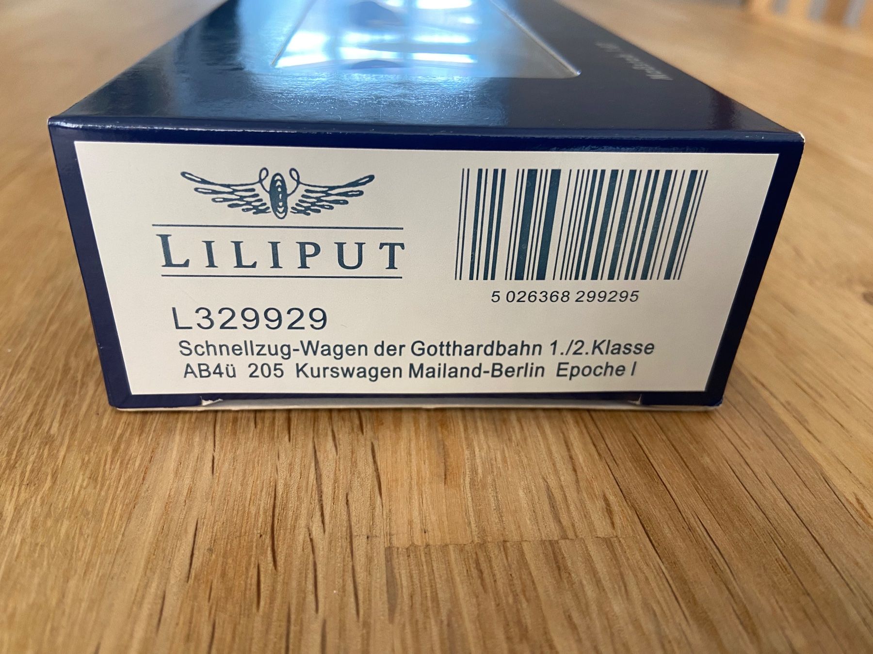Liliput Modellini di ferrovie: Liliput L329929 Gotthardbahnwagen – Nuovo (secondo la descrizione) da Basel venduto da Relaphe