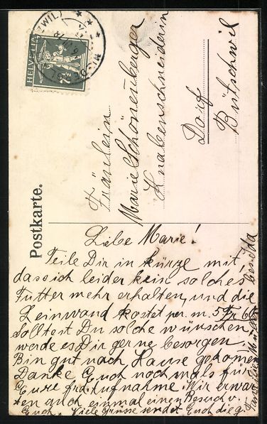 Cartes postales: AK Wil, St. Nikolaus Kirche – D'occasion à Berlin par bartko-reher 1