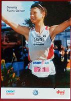 Dolorita Fuchs-Gerber Autogramm Foto 10x15cm Triathlon