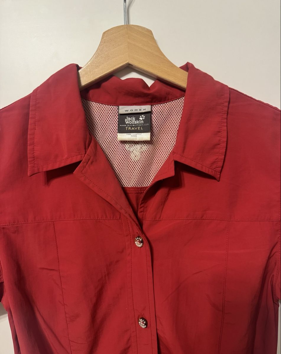Jack Wolfskin Vestiti: Jack Wolfskin Damen Kleid rot Grösse 34 – Nuovo (secondo la descrizione) da Flumenthal venduto da Krajan 2