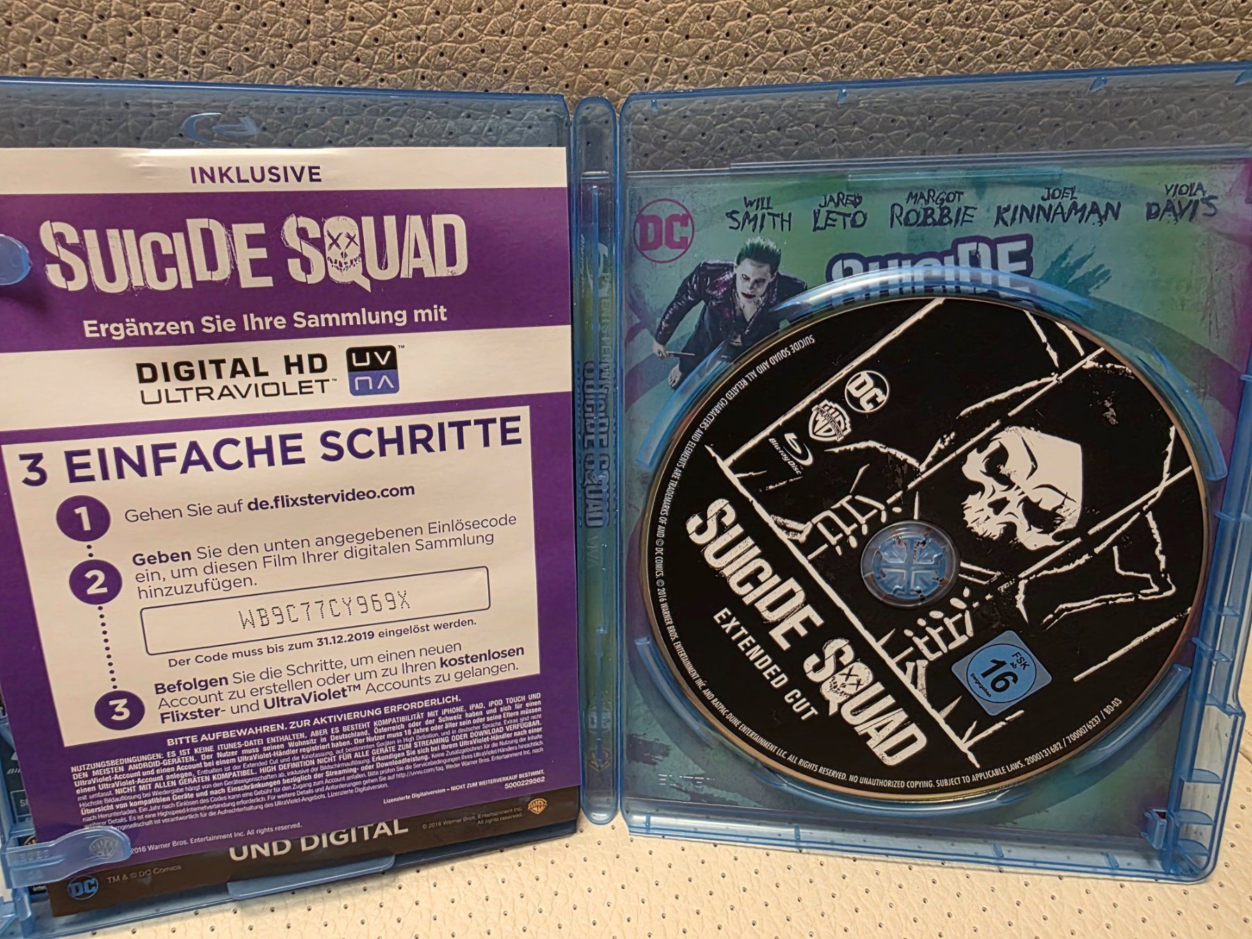 Tutti i DVDs: Suicide Squad - Extended Cut (Blu-ray) - DC Action – Usato da Herisau venduto da whitepaper 2