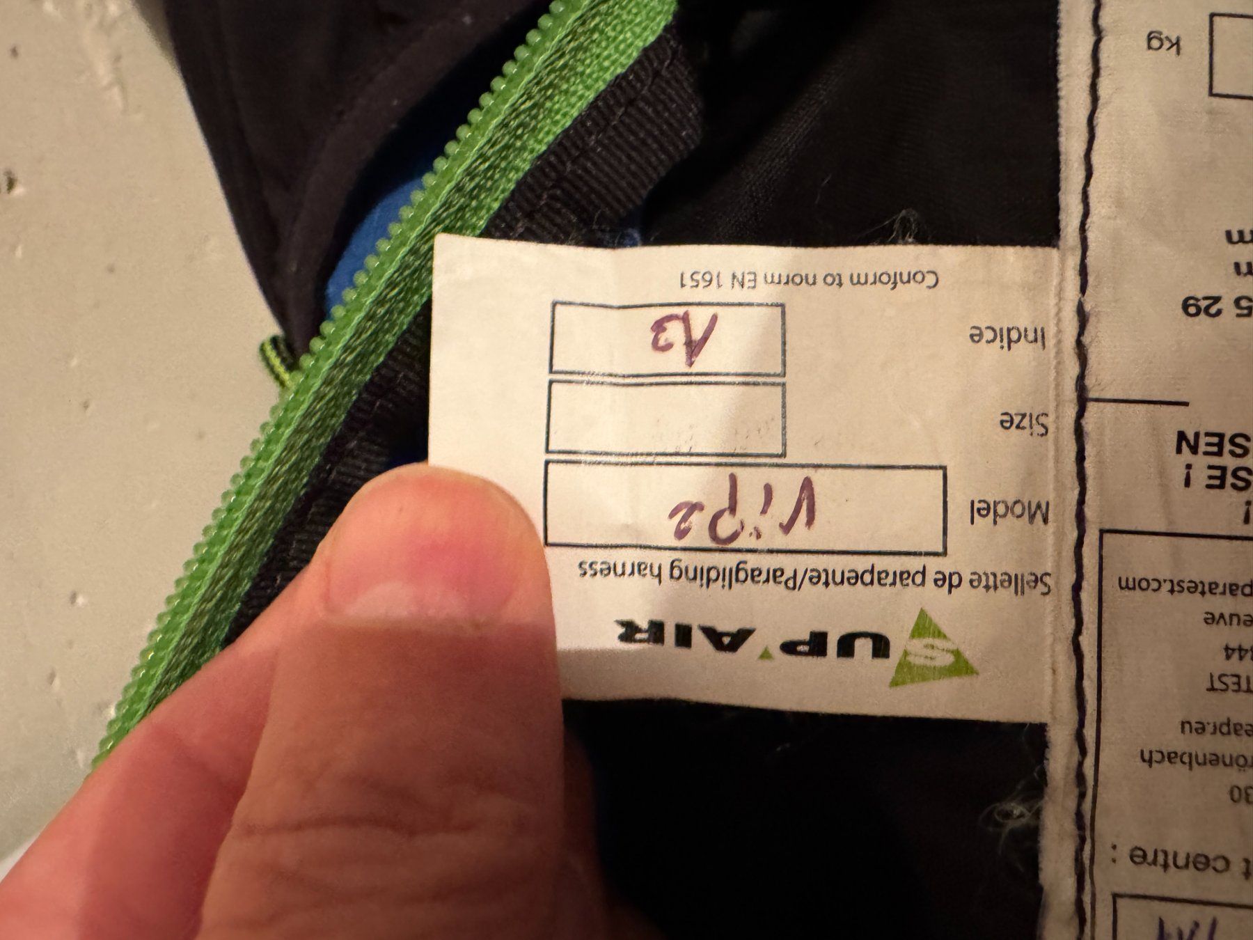 Vol libre: Supair Walibi Tandem Gurtzeug – D'occasion à Ueberstorf par Verkauf100 5