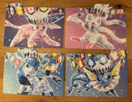 Lot de 4 séparateurs Pokémon
