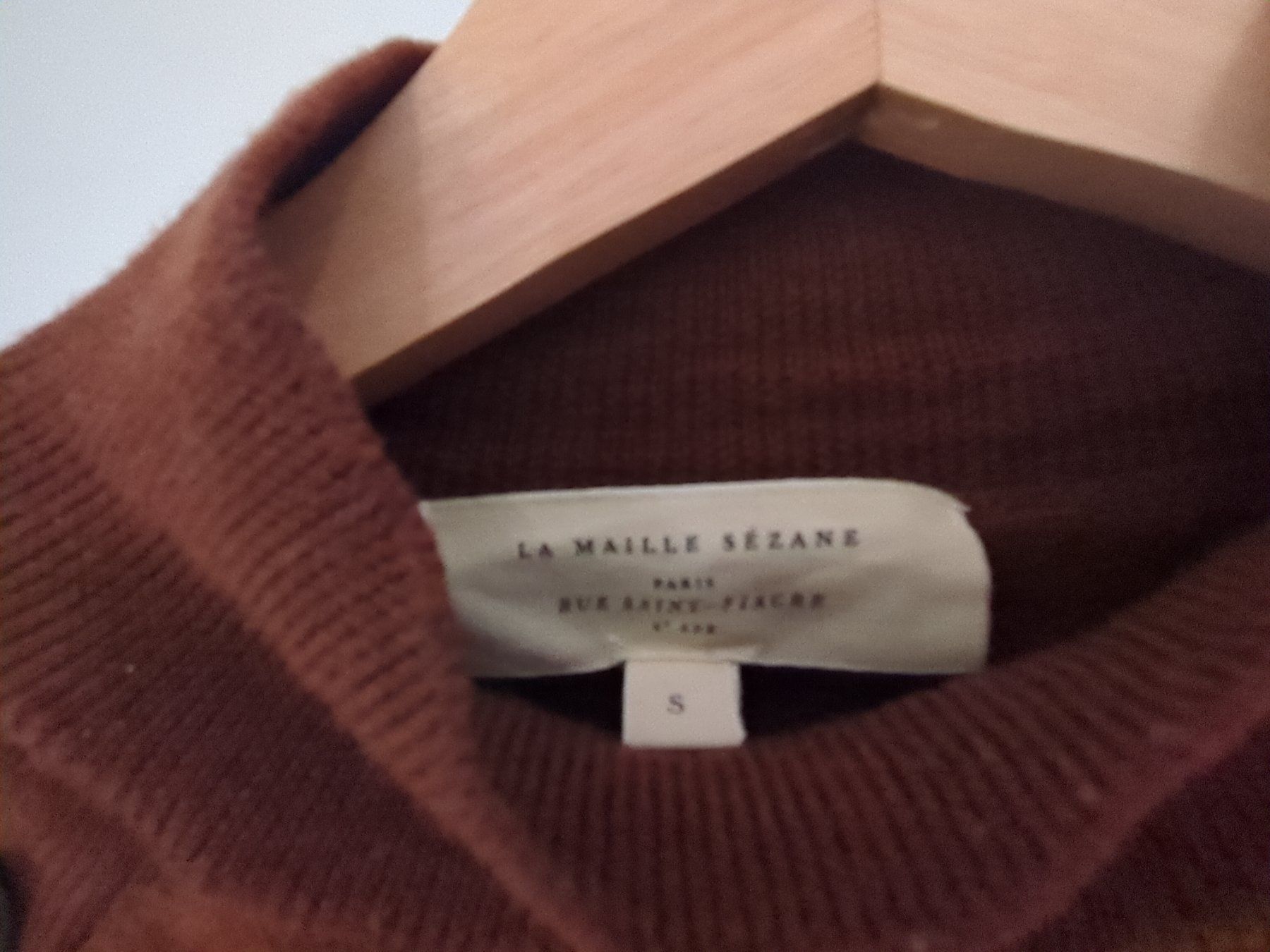 Sezane Maglioni & Felpe: Pull Sezane Gerry Chocolat (neuf) – Nuovo (secondo la descrizione) da Grueningen venduto da t.campanella 2