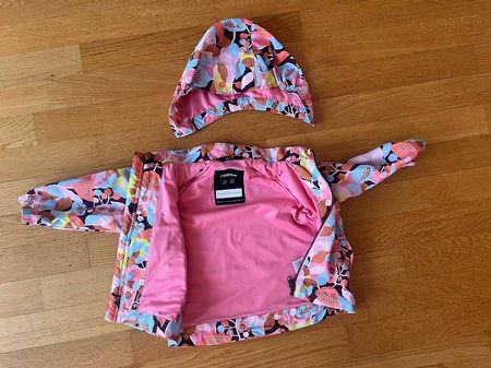 Reima Übergangsjacke / Regenjacke Gr. 80 inkl. Kapuze