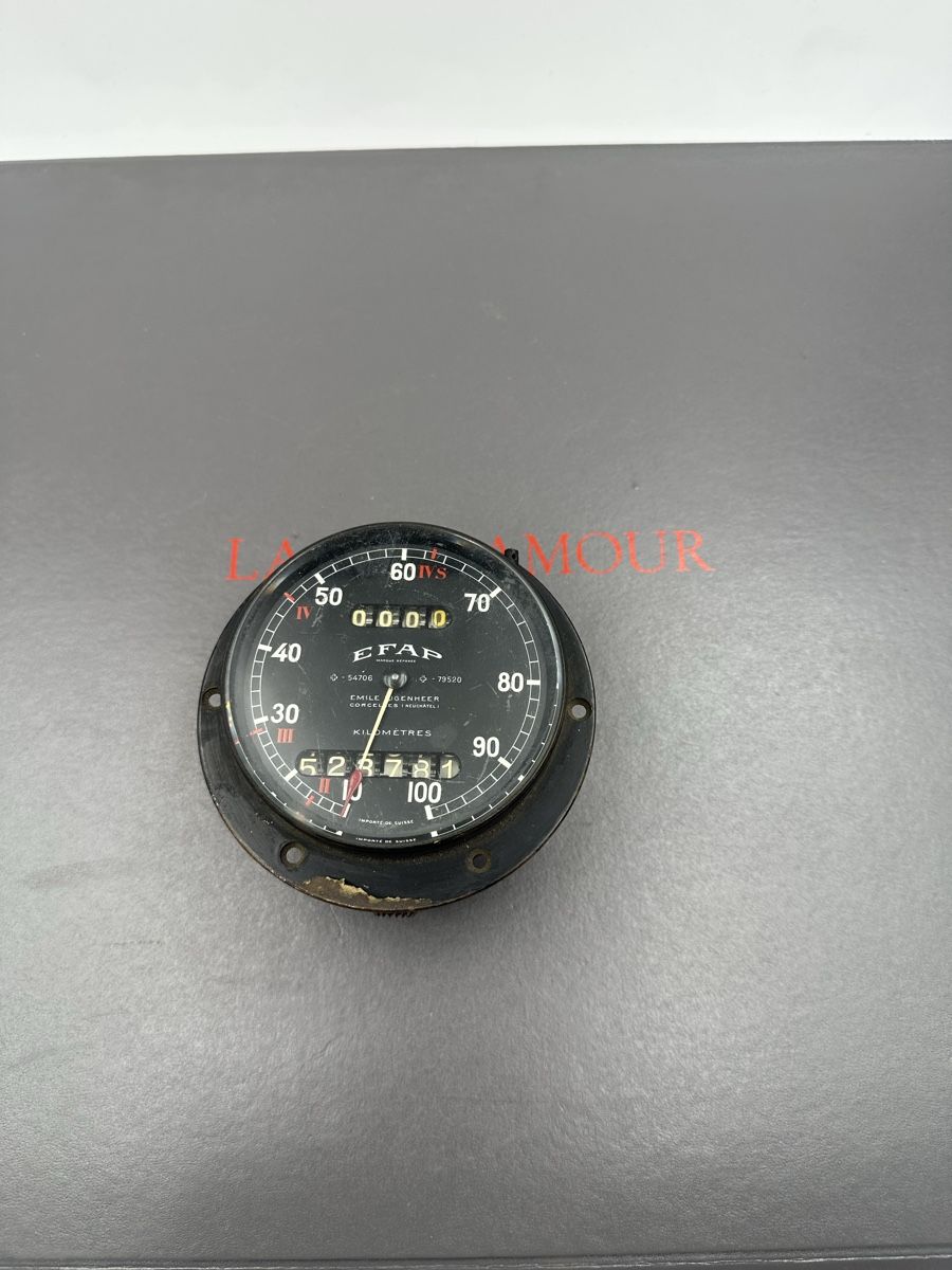 Saurer Tutti i ricambio: EFAP Oldtimer Tachometer Kilometerzähler Saurer Berna FBW CH – Usato da Oberbüren venduto da dreikapuziner 1